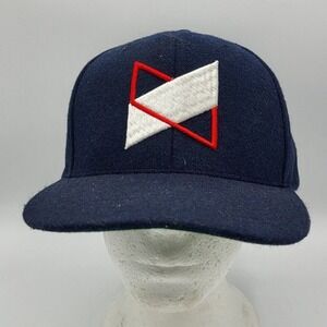 MKBHD Core Logo Snapback Cap Navy The Classic Yupoong Premium‎